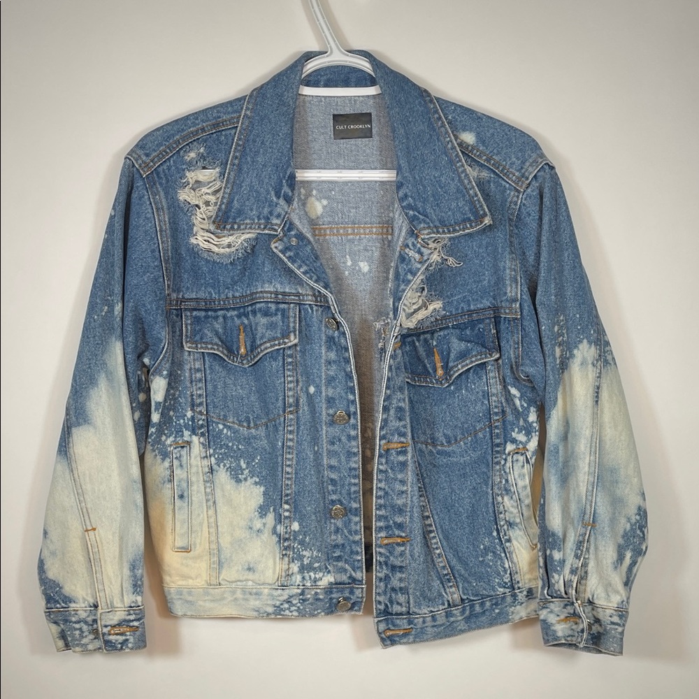 Distressed Denim Jacket
